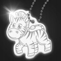 ZAWIESZKA ODBLASKOWA ZEBRA brelok odblaskowy ODBLASK DLA DZIECI
