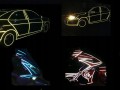 TAŚMA ODBLASKOWA SAMOPRZYLEPNA żółta KONTUROWA 1cm/8m rolka na rower auto