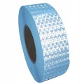 TAŚMA ODBLASKOWA SAMOPRZYLEPNA biała 53mm/45m konturowa rolka