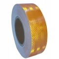 TAŚMA ODBLASKOWA SAMOPRZYLEPNA pomarańczowa 53mm/45m konturowa rolka
