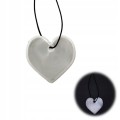 ZAWIESZKA ODBLASKOWA HEART SERCE brelok odblaskowy ODBLASK DLA DZIECI
