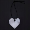 ZAWIESZKA ODBLASKOWA HEART SERCE brelok odblaskowy ODBLASK DLA DZIECI