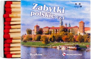 ZAPAŁKI SERIA ZABYTKI POLSKIE tradycyjne - 100 szt
