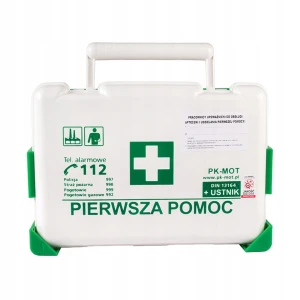 APTECZKA PIERWSZEJ POMOCY przenośna walizka ZAKŁADOWA Z WYPOSAŻENIEM "BD.w"