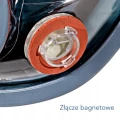 MASKA PEŁNOTWARZOWA OCHRONNA X8 OXYPRO lakiernicza gazowa przeciwpyłowa M