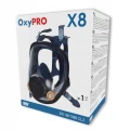 MASKA PEŁNOTWARZOWA OCHRONNA X8 OXYPRO lakiernicza gazowa przeciwpyłowa M