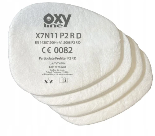 PREFILTR PRZECIWPYŁOWY OXYLINE OXYPRO X7N11 P2 R D