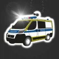 ZAWIESZKA ODBLASKOWA VAN POLICYJNY RADIOWÓZ Brelok SAMOCHÓD POLICJA