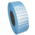 TAŚMA ODBLASKOWA SAMOPRZYLEPNA biała 53mm/45m konturowa rolka