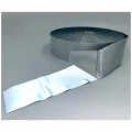 TAŚMA ODBLASKOWA TERMOTRANSFER 1 METR DO WPRASOWANIA HT srebrna 50mm