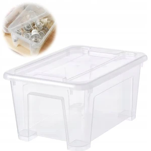 POJEMNIK PLASTIKOWY LEKI ZABAWKI Z POKRYWĄ IKEA 5l