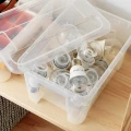 POJEMNIK PLASTIKOWY LEKI ZABAWKI Z POKRYWĄ IKEA 5l