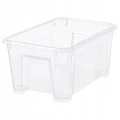POJEMNIK PLASTIKOWY LEKI ZABAWKI Z POKRYWĄ IKEA 5l