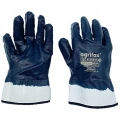 RĘKAWICE ROBOCZE NITRYLOWE olejowe olejoodporne smary mankiet NITERFULL 10