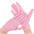 Rękawice RĘKAWICZKI nitrylowe BEZPUDROWE NITRYLEX PINK różowe XS 100szt