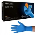RĘKAWICZKI nitrylowe MERCATOR GOGRIP LONG długie niebieskie rozm M 50 szt.