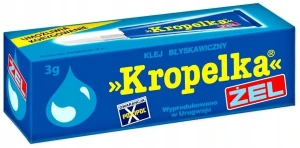 KLEJ KROPELKA GEL 3g błyskawiczny UNIWERSALNY