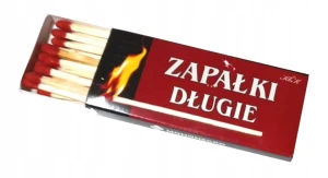 ZAPAŁKI DŁUGIE - 7,5 cm 15 patyczków