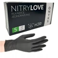 RĘKAWICZKI nitrylowe BEZPUDROWE NITRYLOVE ONYKS 100szt