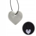 ZAWIESZKA ODBLASKOWA HEART SERCE brelok odblaskowy ODBLASK DLA DZIECI