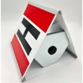 ZNAK PRZESTRZENNY HYDRANT ZEWNĘTRZNY 3D DO SŁUPKA 35x35CM płyta sztywna