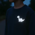 ODBLASK DO NAPRASOWANIA aplikacja termo NAPRASOWANKA DINOZAUR wzór nr. 1