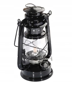 LAMPA NAFTOWA czarna oryginalna 24cm