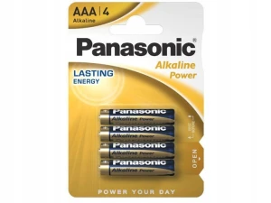 BATERIE PANASONIC LR03 1,5V AAA 4 Alkaliczne Power